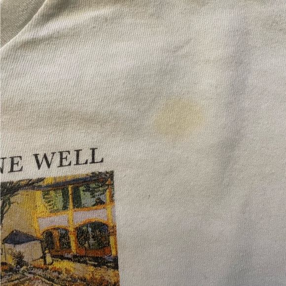 Vincent Van Gogh cropped t-shirt - Picture 4 of 5